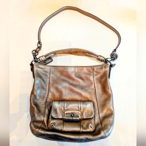 Gold Coach Purse handbag